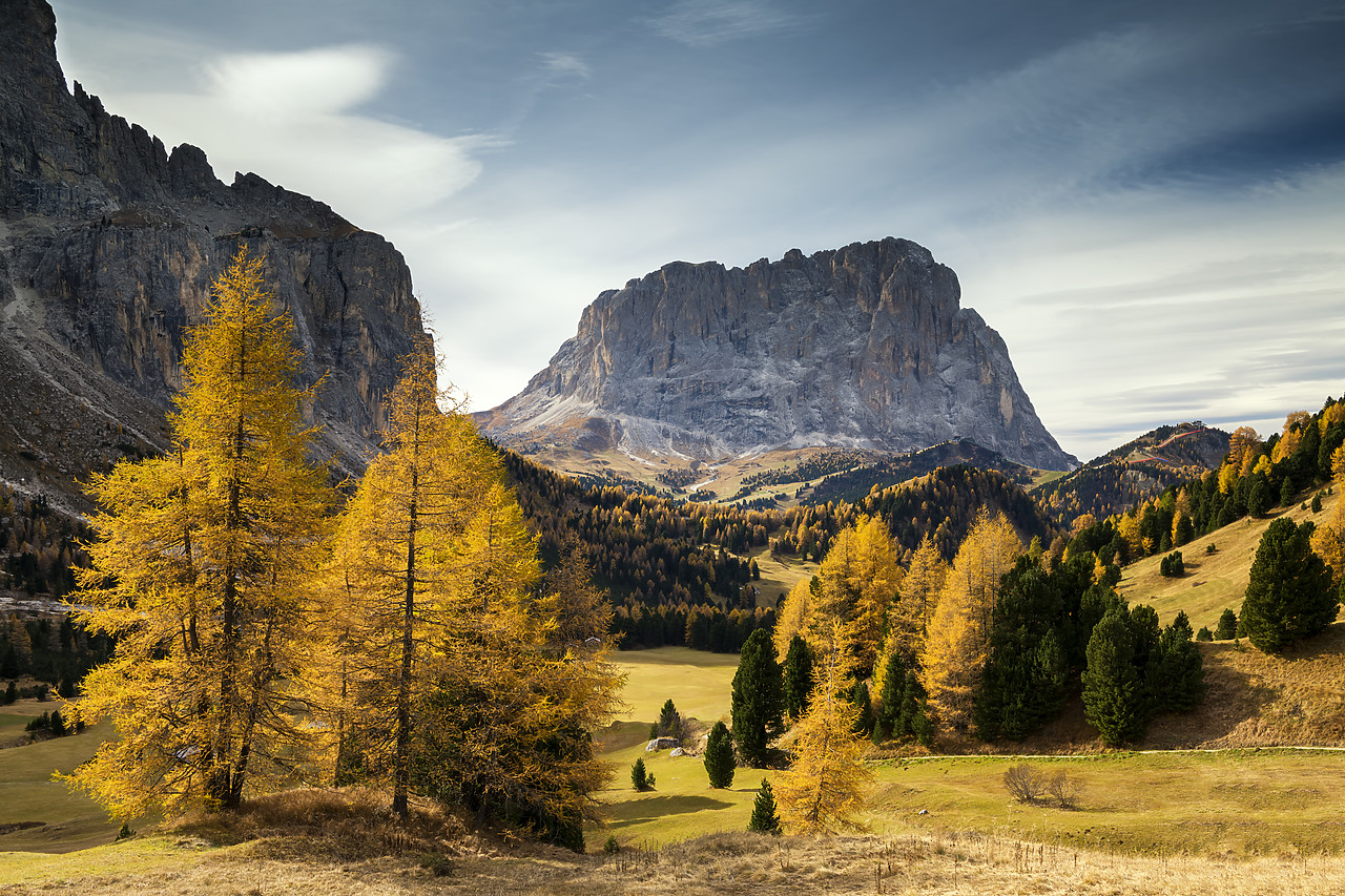 #180477-1 - Sasso Lungo in Autumn, Dolomites, Italy
