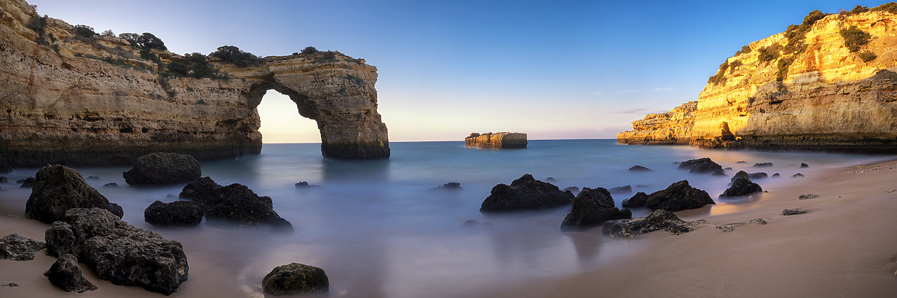 #190008-1 - Natural Sea Arch, Praia da Albandeira, Algarve, Portugal