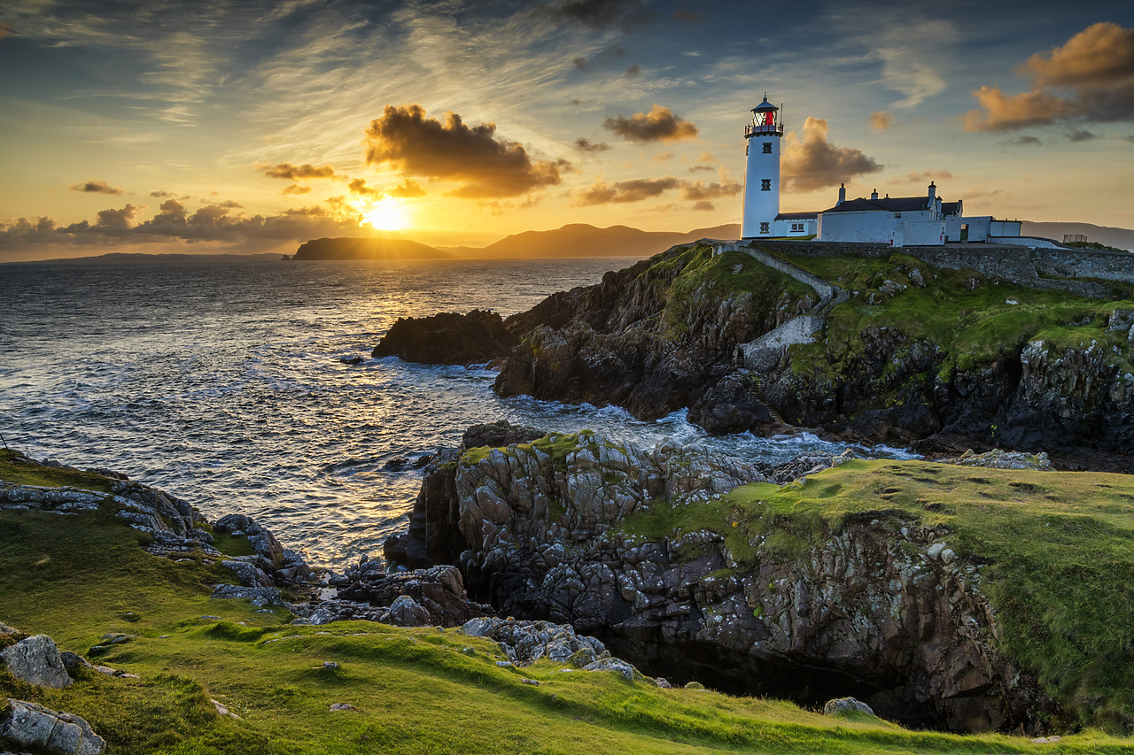 #190592-1 - Fanad Head Lighthouse at Sunrise, County Donegal, Ireland