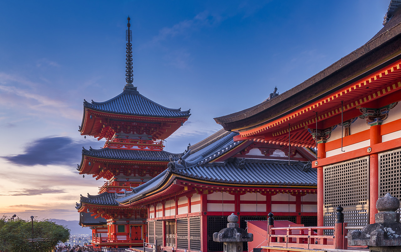 #190659-1 - Sanjunoto pagoda of Kiyomizu-dera  Temple, Higashiyama, Kyoto, Japan