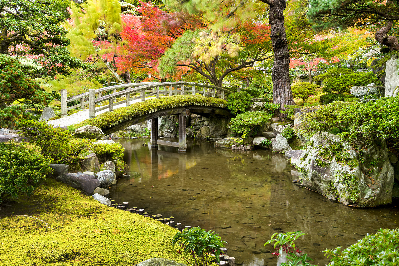 #190678-1 - Japanese Garden, Kyoto Imperial Palace, Kyoto, Japan