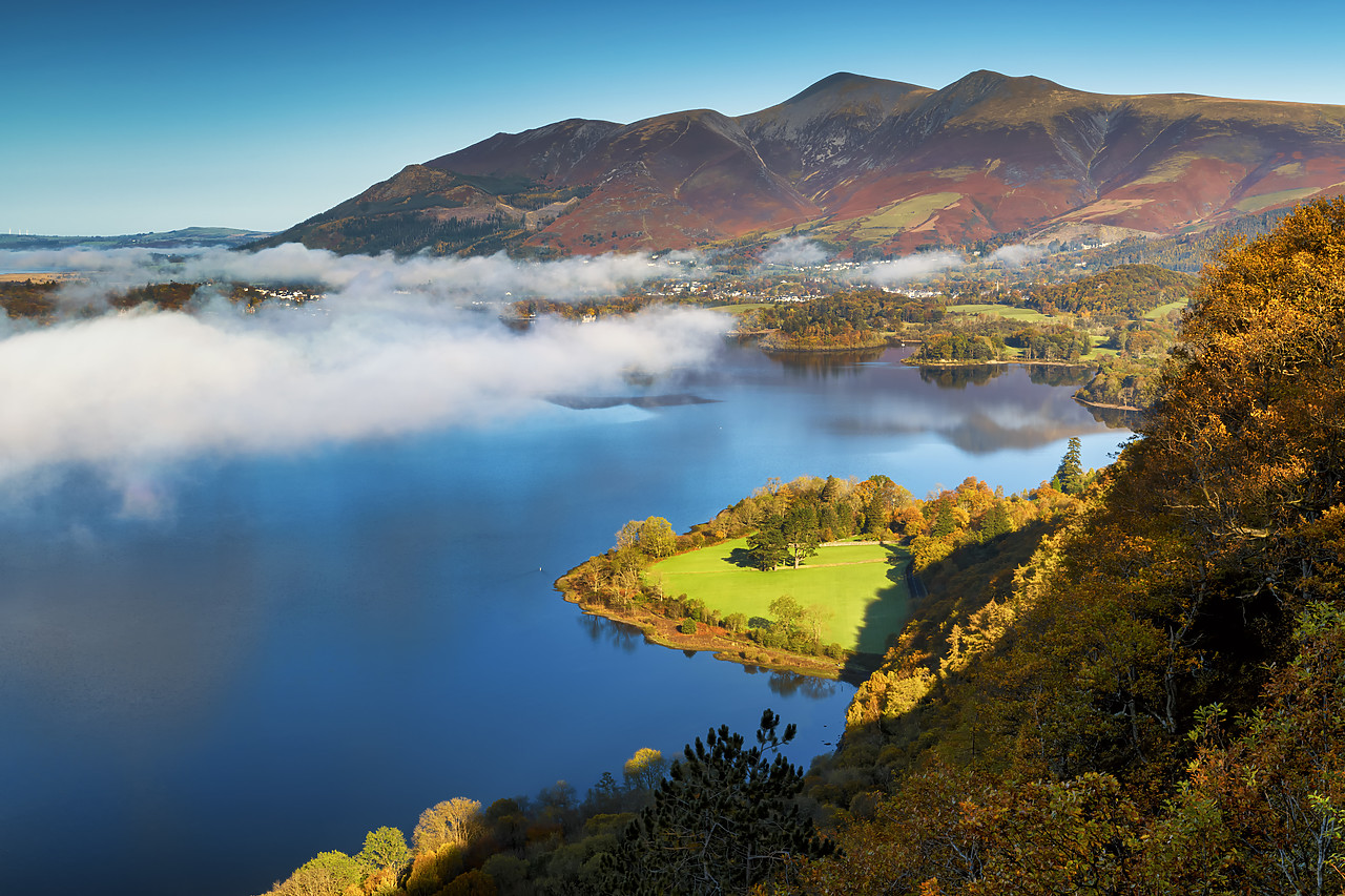 #190796-1 - View over Derwent Water from Surprise View, Lake District National Park, Cumbria, England
