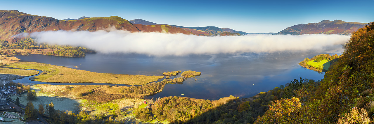 #190799-1 - View over Derwent Water from Surprise View, Lake District National Park, Cumbria, England