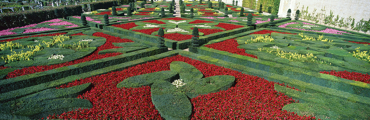#200277-4 - Garden of Love, Chateau Villandry, Loire Valley, France