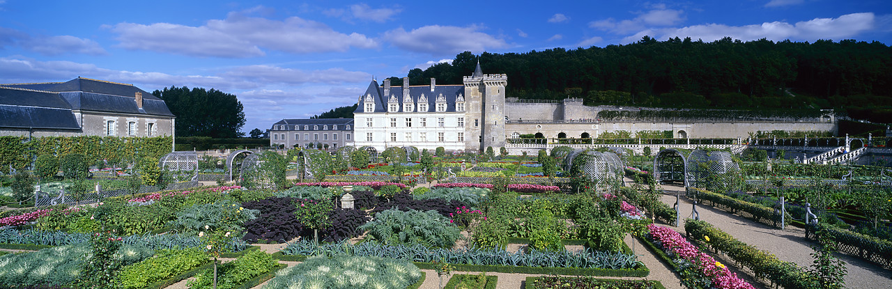 #200280-2 - Chateau Villandry & Garden, Villandry, Loire Valley, France