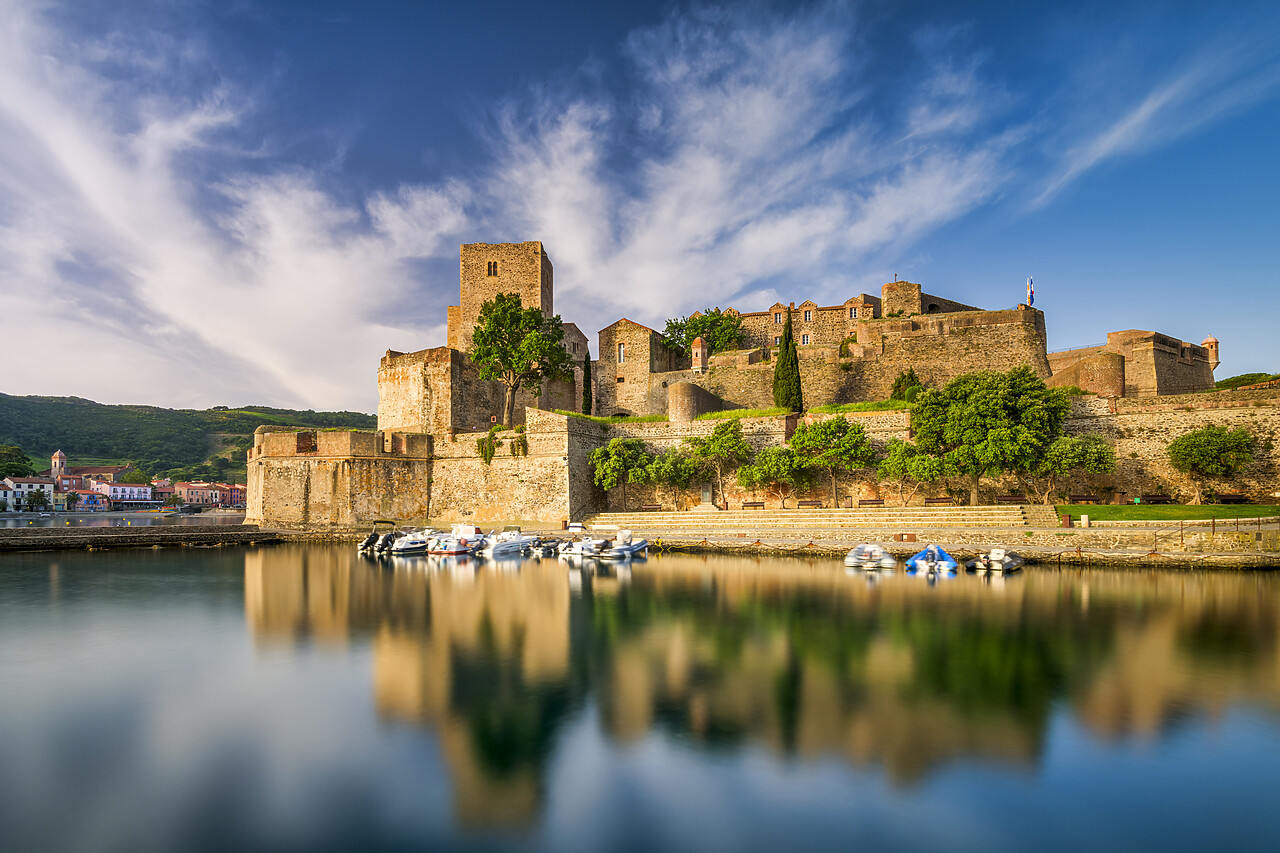 #220258-1 - Royal Castle, Collioure, Pyrenees Orientales, Occitanie Region, France