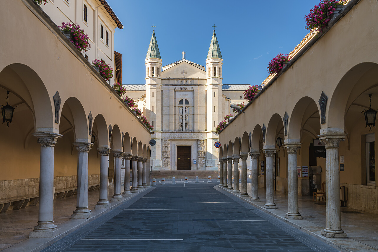 #220357-1 - Monastery of St, Rita, Cascia, Umbria, Italy