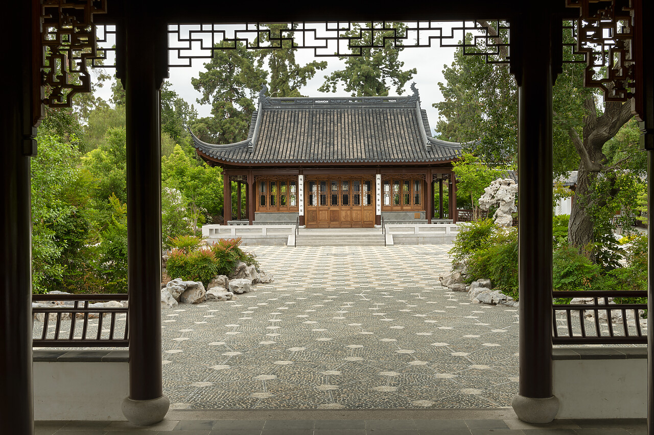 #230098-1 - Chinese Garden at Huntington Botanical Gardens, San Marino, California, USA