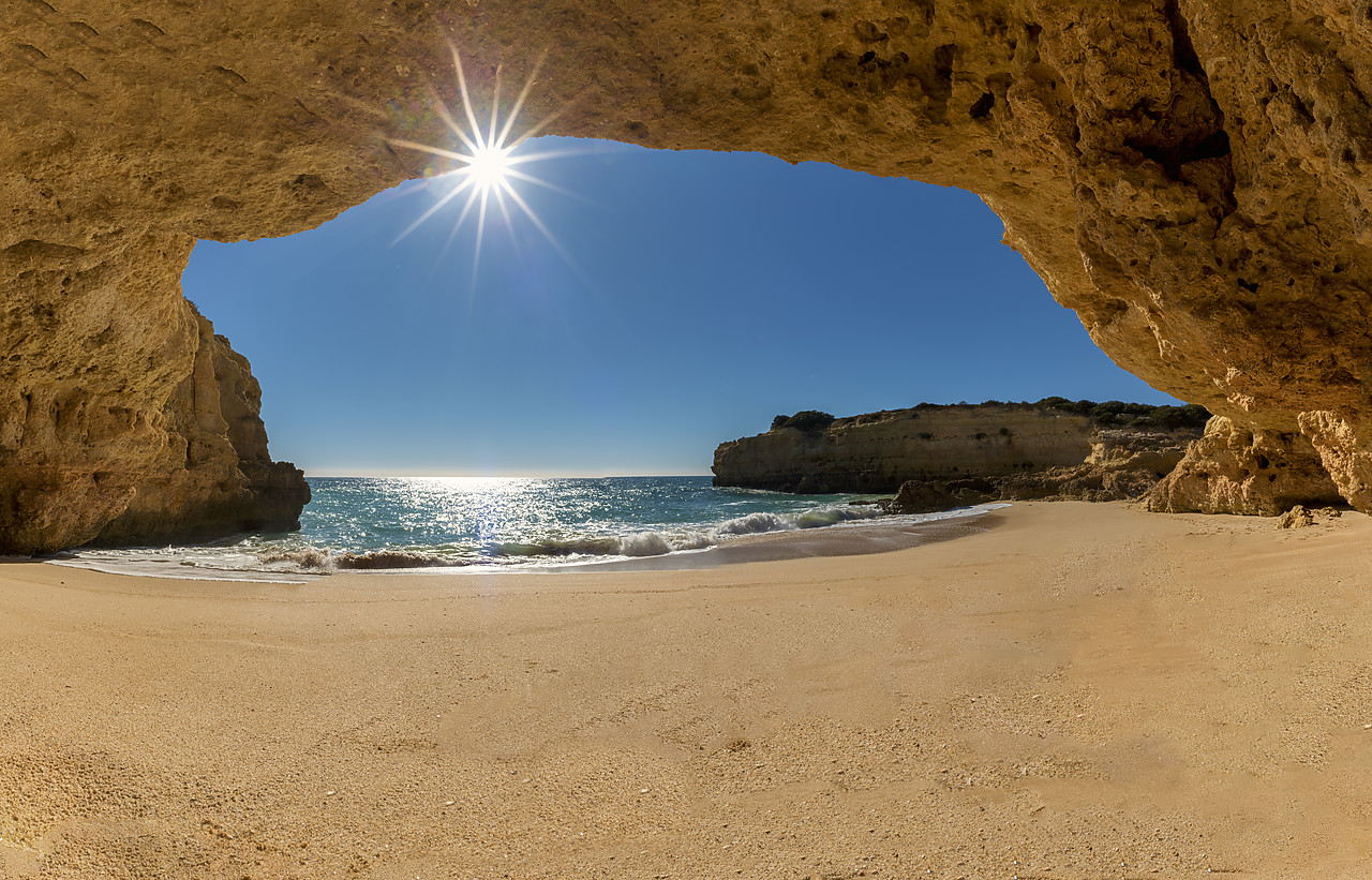 #400029-1 - Natural Sea Cave, Praia da Albandeira, Algarve, Portugal