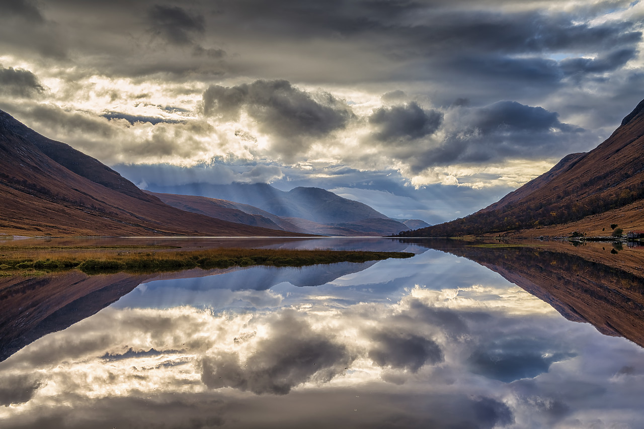 #400296-1 - Loch Etive Reflections, Highlands, Scotland
