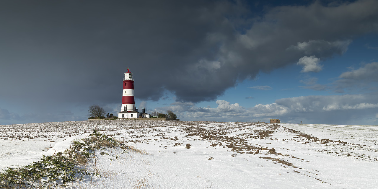 #410015-1 - Happisburgh Lighthouse in Winter, Happisburgh, Norfolk, England