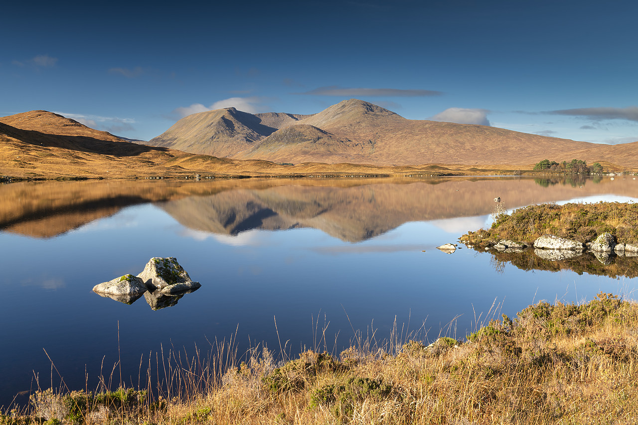 #410443-1 - Black Mount Reflecting in Lochan na h-Achlaise, Argyll & Bute, Scotland