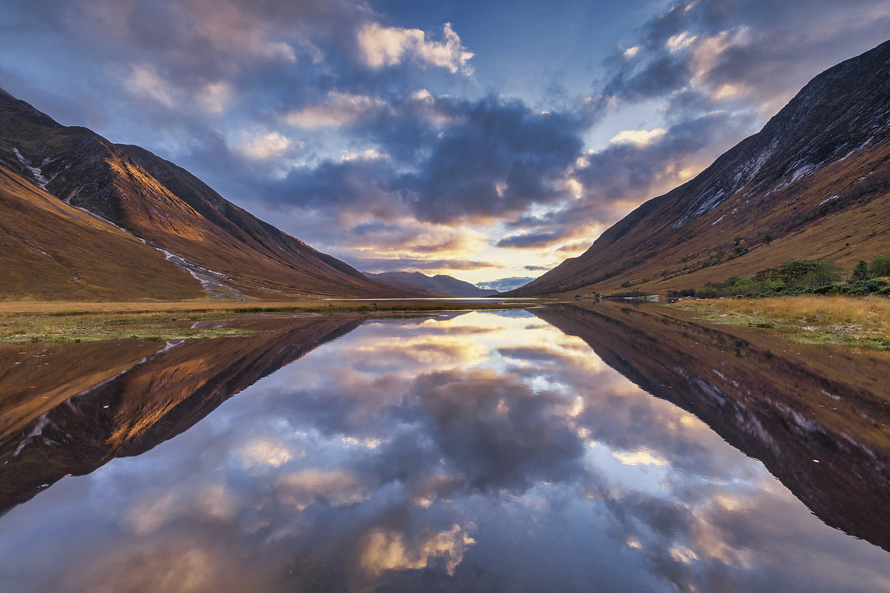 #410449-1 - Loch Etive Reflections at Sunset, Argyll & Bute, Scotland