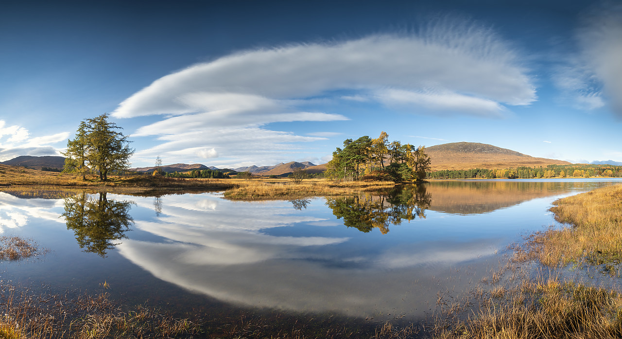 #410462-1 - Unusual Cloudscape Reflecting in Loch Tulla, Argyll & Bute, Scotland