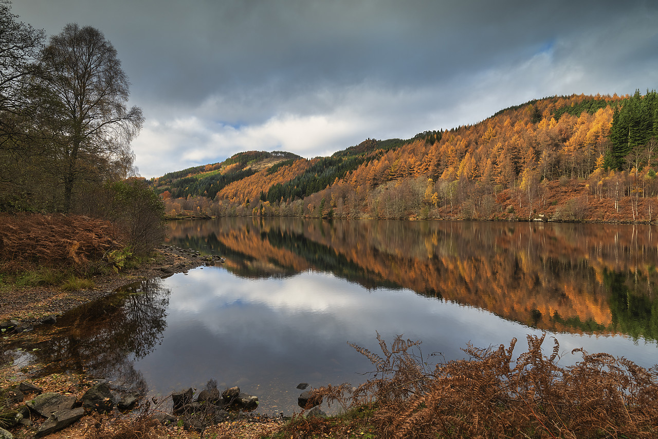 #410479-1 - Loch Tummel Reflections, Perthshire, Scotland