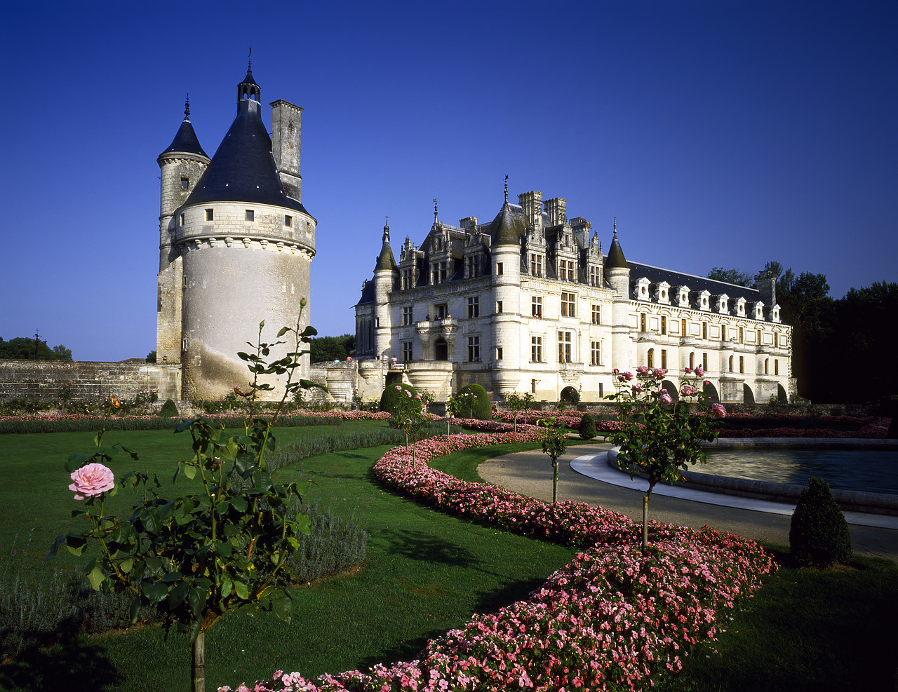 #871083-1 - Chateau Chenonceau, Loire Valley, France