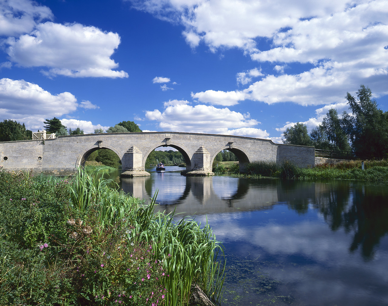 #892440-1 - Bridge over River Nene, near Peterborough, Cambridgeshire, England