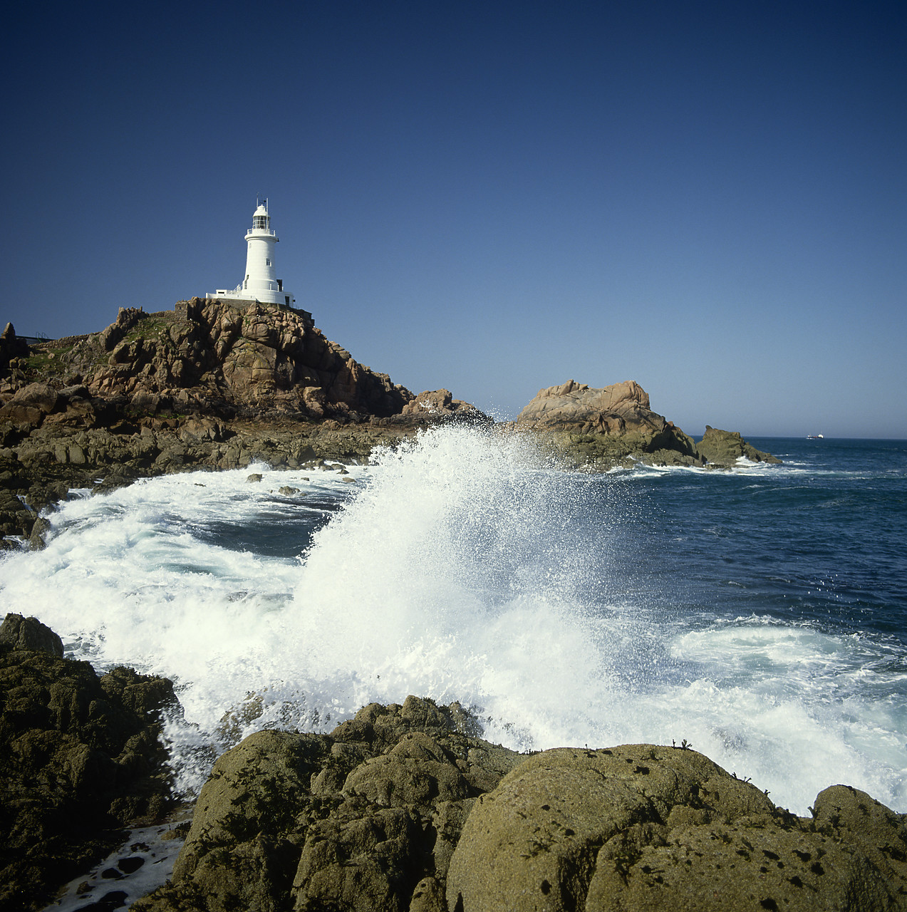 #913501-4 - Corbiere Lighthouse, Jersey, Channel Islands