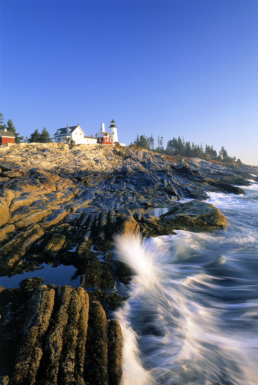 #955674-5 - Pemaquid Lighthouse, Pemaquid Point, Maine, USA